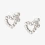 Nomination Lovecloud Sterling Silver Dotted Heart Stud Earrings 240506/009