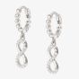 Nomination Lovecloud Sterling Silver Infinity Dropper Earrings 240507/006