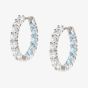 Nomination CHICH&CHARM Joyful White & Blue Huggie Hoop Earrings 148636/019