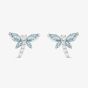 Nomination Shine Me Up Blue & White Cubic Zirconia Dragonfly Stud Earrings 241903/011