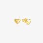 Nomination Armonica Gold Plated Heart Stud Earrings 241307/006