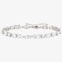 Nomination Colour Wave Silver Multi-Cut Cubic Zirconia Bracelet 149801/008