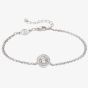 Nomination Aurea Sterling Silver Halo Bracelet 145702/010