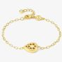 Nomination Domina Gold Tone Plated Pear Drop Bracelet 240401/015