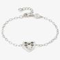 Nomination Domina Sterling Silver Heart Bracelet 240417/031