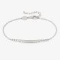 Nomination Lovecloud Sterling Silver Stone Set Bar Bracelet 240503/010