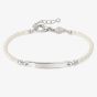 Nomination Messaggi D'Amore Engravable Plate Pearl Bracelet 241201/058
