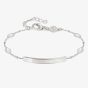 Nomination Messaggi D'Amore Engravable Plate Oval Cubic Zirconia Bracelet 241204/058