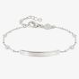 Nomination Messaggi D'Amore Engravable Plate Heart Cubic Zirconia Bracelet 241206/058