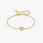 Nomination CosmicLove Gold Tone Cubic Zirconia Heart Bracelet 241703/006