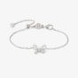 Nomination Shine Me Up Silver Multi Cut Cubic Zirconia Bow Bracelet 241901/008