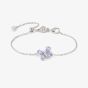 Nomination Shine Me Up Silver Lilac & White Cubic Zirconia Butterfly Bracelet 241901/006