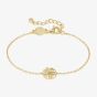 Nomination Petit Sparkle Gold Clover Bracelet 242300/003