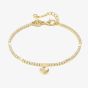 Nomination Petit Sparkle Gold Heart Tennis Bracelet 242302/006