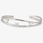 Nomination My Rebel Art Silver Double Wave Small Bangle 242818/010