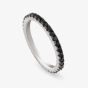 Nomination Easychic Silver & Black Cubic Zirconia Full Eternity Ring 147900/010