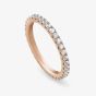 Nomination Easychic Rose Gold Plated & Cubic Zirconia Full Eternity Ring 147900/011 