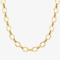 Nomination Affinity Gold Plated Stainless Steel Oval Link Necklace 028604/012
