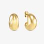 Nomination Ecclettica Gold Small Dome Hoop Earrings 134314/012