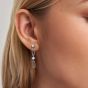 Nomination Chains Of Style Silver Cubic Zirconia Drop Earrings 029404/001