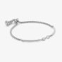 Nomination Milleluci Stainless Steel Pave Infinity Toggle Pavé Half Bangle 028003/024