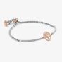 Nomination Milleluci Rose Gold Finish Tree of Life Toggle Pavé Half Bangle 028004/017