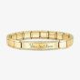 Nomination Composable CLASSIC Trendsetter Gold Tone Cubic Zirconia Bracelet 021138/012