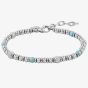 Nomination Instinct Stainless Steel Turquoise Bead Bracelet 027905/033