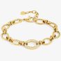 Nomination Affinity Gold-Tone & Cubic Zirconia Bracelet 028603/012