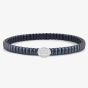 Nomination XTE Life Blue Finish Stainless Steel Cubic Zirconia Oval Bracelet 046010/053