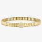 Nomination XTE Life Gold Finish Stainless Steel Cubic Zirconia Oval Bracelet 046011/053