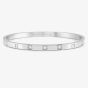 Nomination Pretty Bangles Half Set Cubic Zirconia Bangle 029507/001