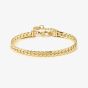 Nomination Ecclettica Gold 20cm Curb Chain Bracelet 134300/012