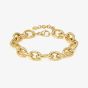 Nomination Ecclettica Gold 24cm Oval Link Bracelet 134304/012