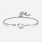 Nomination Milleluci Silver Moon Heart Toggle Bracelet 028019/038