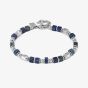 Nomination InstinctStyle Stainless Steel & Sodalite Stones Infinity Bracelet 027936/034