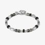 Nomination InstinctStyle Stainless Steel & Lava Stone Infinity Bracelet 027936/094