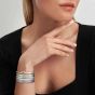 Nomination Pretty Bangles Stainless Steel Cubic Zirconia Heart Medium Bangle 029512/004