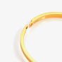 Nomination Pretty Bangles Stainless Steel & Yellow PVD Multi-Colour Cubic Zirconia Small Bangle 029531/024