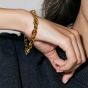 Nomination Ecclettica Stainless Steel& Yellow PVD Marina Chain Large Bracelet 134303/012 (L)