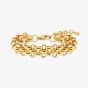 Nomination Wear & Style Yellow Gold Tone Plated Alternating Link Chain Bracelet 134500/012