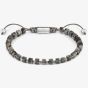 Nomination InstinctStyle Stainless Steel Grey Jasper Bracelet 027926/081