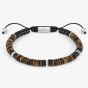Nomination InstinctStyle Stainless Steel Tigers Eye Jasper Bracelet 027924/080