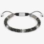 Nomination InstinctStyle Stainless Steel Grey Jasper Bracelet 027924/081