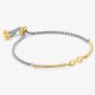 Nomination Milleluci Gold Finish Cubic Zirconia Infinity Bracelet 028006/024