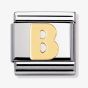 Nomination CLASSIC Gold Letters B Charm 030101/02