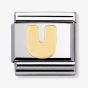 Nomination CLASSIC Gold Letters U Charm 030101/21