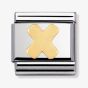 Nomination CLASSIC Gold Letters X Charm 030101/24