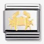 Nomination CLASSIC Gold Zodiac Cancer Charm 030104/04