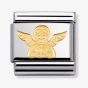 Nomination CLASSIC Gold Spirituality Angel Charm 030105/04
